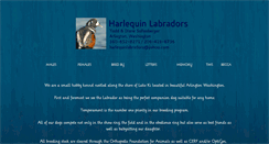Desktop Screenshot of harlequinlabradors.com